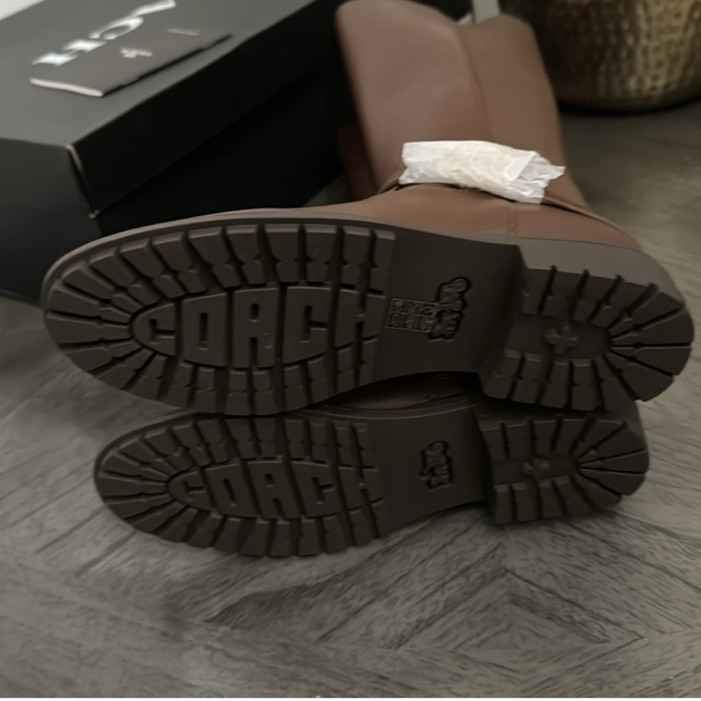 COACH Farrah Leather Boot - Picture 3 of 9